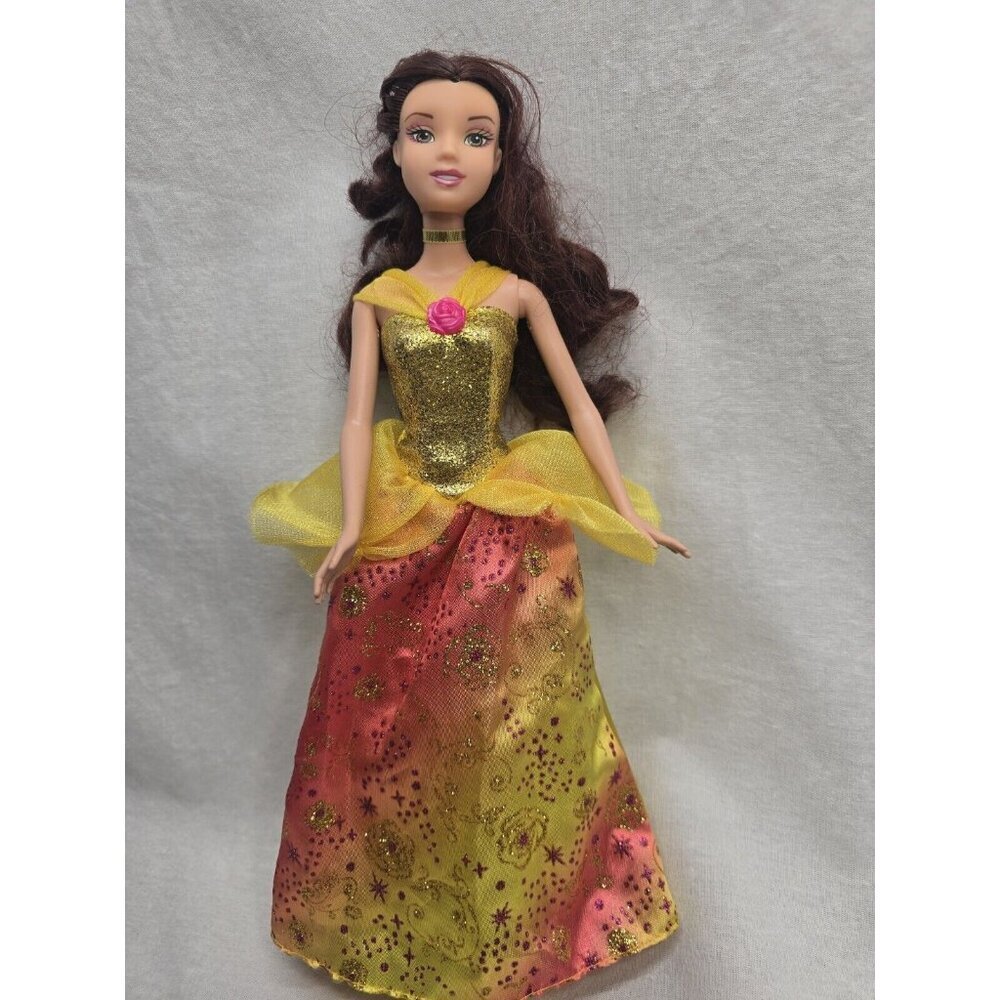 BELLE Disney Sparkling Princess Beauty and the Beast Mattel Doll 2008 READ INFO